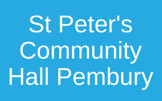 St Peter's Community Hall Pembury